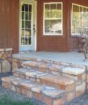 Faced Flagstone Steps - Piedmont, MO